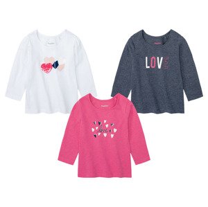 lupilu® Dívčí triko s dlouhými rukávy (child#female#ne)