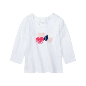 lupiluÂ® DĂ­vÄŤĂ­ triko s dlouhĂ˝mi rukĂˇvy (child#female#ne, 110/116, bĂ­lĂˇ)