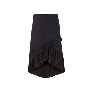 esmara® Dámská maxi sukně (černá, 42)
