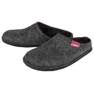 LIVERGY® Pánské pantofle (42, černá)