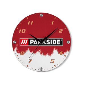PARKSIDE Nástěnné hodiny (červená)