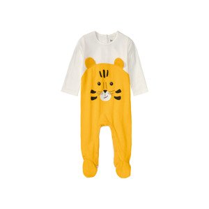 lupilu® Dětské dupačky (baby/infant#female#no, 50, žlutá)