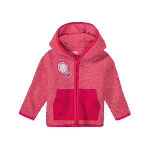 lupilu® Dívčí fleecová mikina (baby/infant#female#ne, 50/56, růžová)