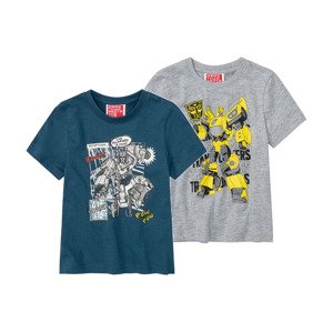 Chlapecké triko, 2 kusy (98/104, Transformers)