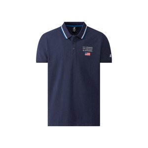 LIVERGY Pánské polotriko „Slim Fit“ (XXL (60/62), navy modrá)
