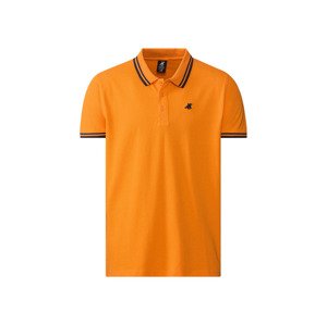 LIVERGY® U.S. Grand Polo Pánské polotriko „Slim F (adult#male#ne, XL (56/58), oranžová)