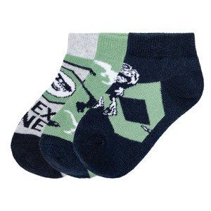 Chlapecké ponožky, 3 páry (child 2 years onwards#male, 19/22, Jurský park)