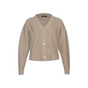 esmara® Dámský kardigan (adult#female#ne, XS (32/34), béžová)
