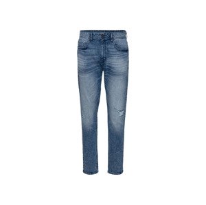 LIVERGY® Pánské džíny "Tapered Fit", 3 délky (adult#male#ne, 48 (32/30), modrá)