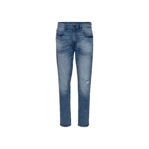 Livergy® Pánské džíny "Tapered Fit", 3 délky (48 (32/32), modrá)