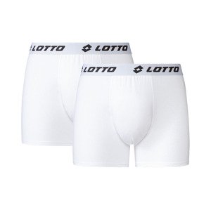 Lotto Pánské boxerky, 2 kusy (XXL, bílá/šedá)