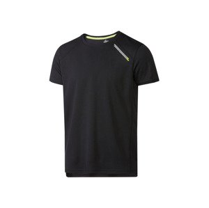 CRIVIT Pánské funkční triko (adult#running#male, M (48/50), černá)