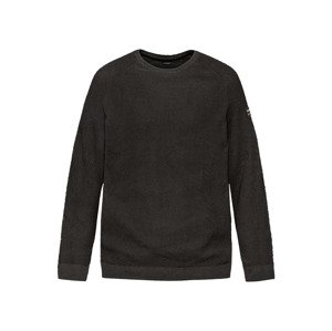 LIVERGY Pánský úpletový svetr (S (44/46), černá)