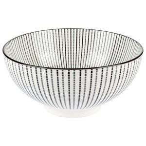 Tognana Poke bowl, Ø 20 cm (pruhy/černá)