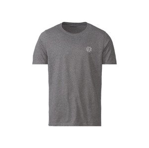 LIVERGY Pánské triko (XL (56/58), tmavě šedá)