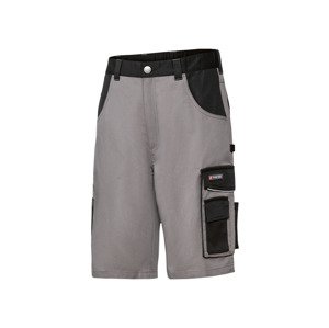 PARKSIDE® Pánské pracovní kraťasy s reflexními prv (50, šedá)