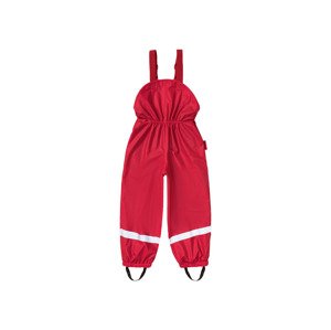 Playshoes Dětské nepromokavé kalhoty s fleecovou podšívkou (child#Žádný údaj#unisex, 134/140, červená)