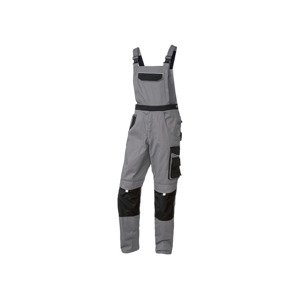PARKSIDE PERFORMANCE® Pánské pracovní kalhoty s laclem (adult#male#ne, 48, šedá)