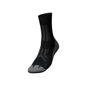 ROCKTRAIL® Dámské trekingové ponožky (41/42, černá/pruhovaná)
