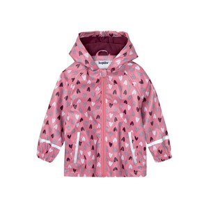 lupilu® Dívčí nepromokavá bunda s podšívkou (child 2 years onwards#female, 86/92, světle růžová)