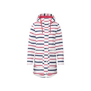 esmara® Dámský nepromokavý kabát (36, bílá / bobule / navy modrá)