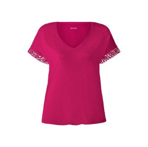 esmara® Dámské triko (adult#female#ne, XS (32/34), růžovo-fialová)