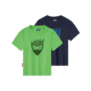 lupilu® Chlapecké funkční triko, 2 kusy (child#Žádný údaj#male, 110/116, námořnická modrá / zelená)
