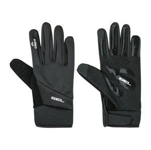CRIVIT Dámské / Pánské cyklistické rukavice  (7, černá)