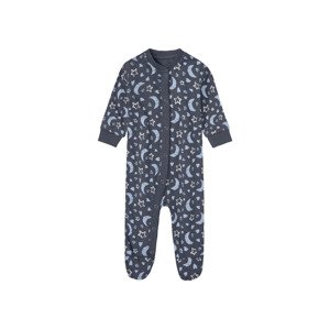 lupilu® Dívčí overal na spaní BIO (74, navy modrá)