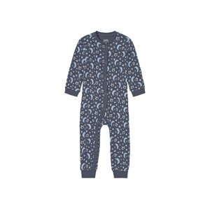 lupilu® Dívčí overal na spaní BIO (92, navy modrá)