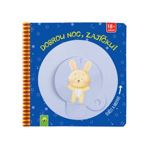 Dětská interaktivní kniha  (dobrou noc zajíčku)