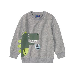lupilu® Chlapecká mikina (child#male, 110/116, šedá)