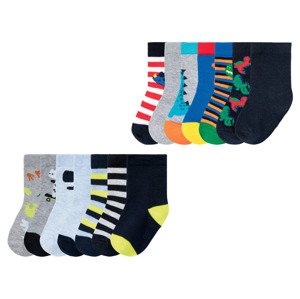 lupilu® Dětské ponožky s BIO bavlnou, 7 párů (child 2 years onwards#male)