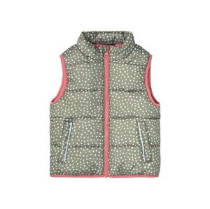 lupilu® Dívčí prošívaná vesta (child#female#ne, 98, zelená)