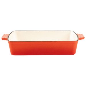 Ernesto® Litinová zapékací forma, 3,6 l (oranžová)