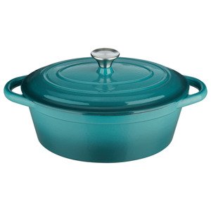 Ernesto® Litinový hrnec, Ø 29 cm (petrolejová)
