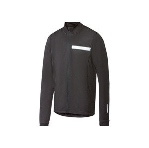 CRIVIT Pánská cyklistická softshellová bunda (XL (56/58), černá)