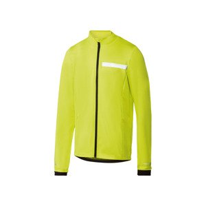 CRIVIT Pánská cyklistická softshellová bunda (L (52/54), žlutá)
