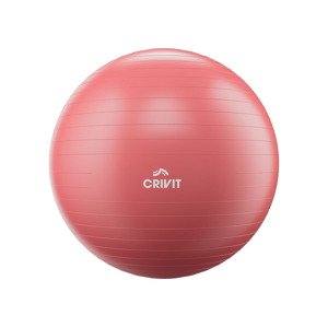 CRIVIT Gymnastický míč (65 cm, růžová)