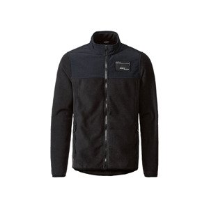 LIVERGY Pánská fleecová mikina (XL (56/58), černá)