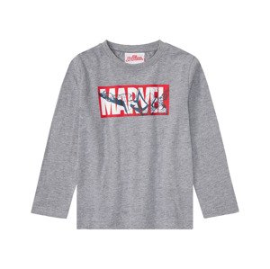 Chlapecké triko s dlouhými rukávy (110/116, Marvel)