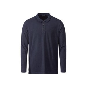 LIVERGY® Pánské triko s dlouhými rukávy (adult#male, S (44/46), námořnická modrá)