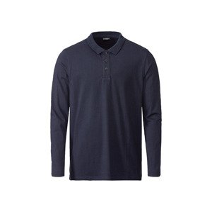 LIVERGY® Pánské triko s dlouhými rukávy (adult#male, M (48/50), námořnická modrá)