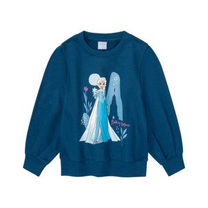 Dívčí mikina (child#female, 134/140, Ledové království / navy modrá)
