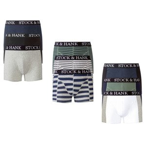 Stock&Hank Pánské boxerky BENJAMIN, 3 kusy (adult#male#ne#undershorts)