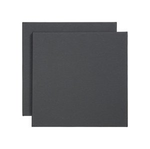 crelando Malířské plátno, černé (40 x 40 cm, 2dílná sada )