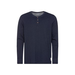 LIVERGY Pánské triko s dlouhými rukávy (XL (56/58), námořnická modrá)