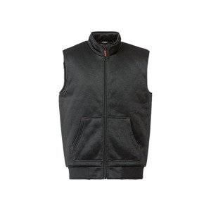 LIVERGY® Pánská fleecová vesta (adult#male#ne, M (48/50), černá)