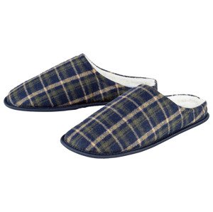 LIVERGY® Pánská domácí obuv (adult, 42/43, káro)