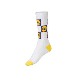 Dámské / Pánské ponožky LIDL (35/38, žlutá)